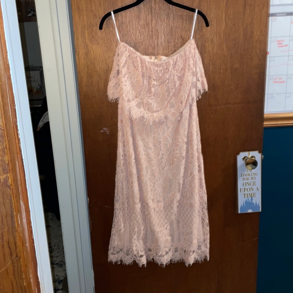 Strapless dress from Lulu’s